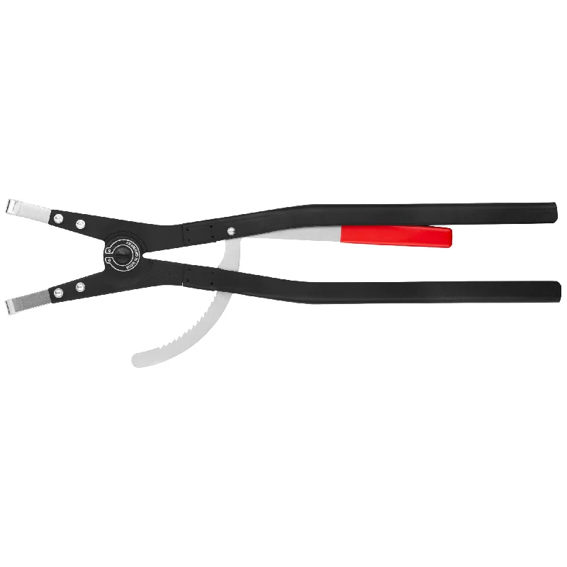 Heavy-duty channel lock pliers for tough jobs-Knipex 46 20 A61 23" External 90° Angled Snap Ring Pliers-Large