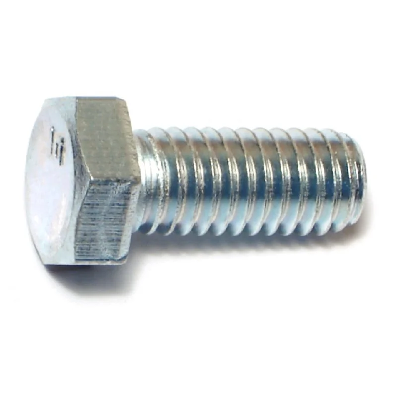 Stainless steel bolts for boat repairs and assembly-3/8"-16 x 7/8" Zinc Plated Grade 2 / A307 Steel Coarse Thread Hex Bolts