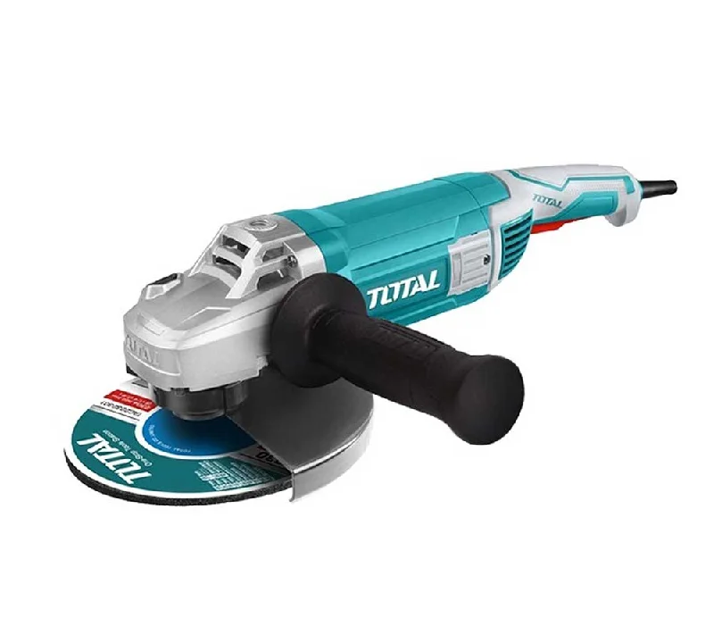 Cordless angle grinders with high battery capacity for longer usage-Total Angle grinder 150mm 1500W TG11515026