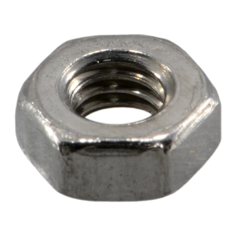 Heavy-duty nuts for large-scale construction-3mm-0.50 A2-70 Stainless Steel Coarse Thread Hex Nuts