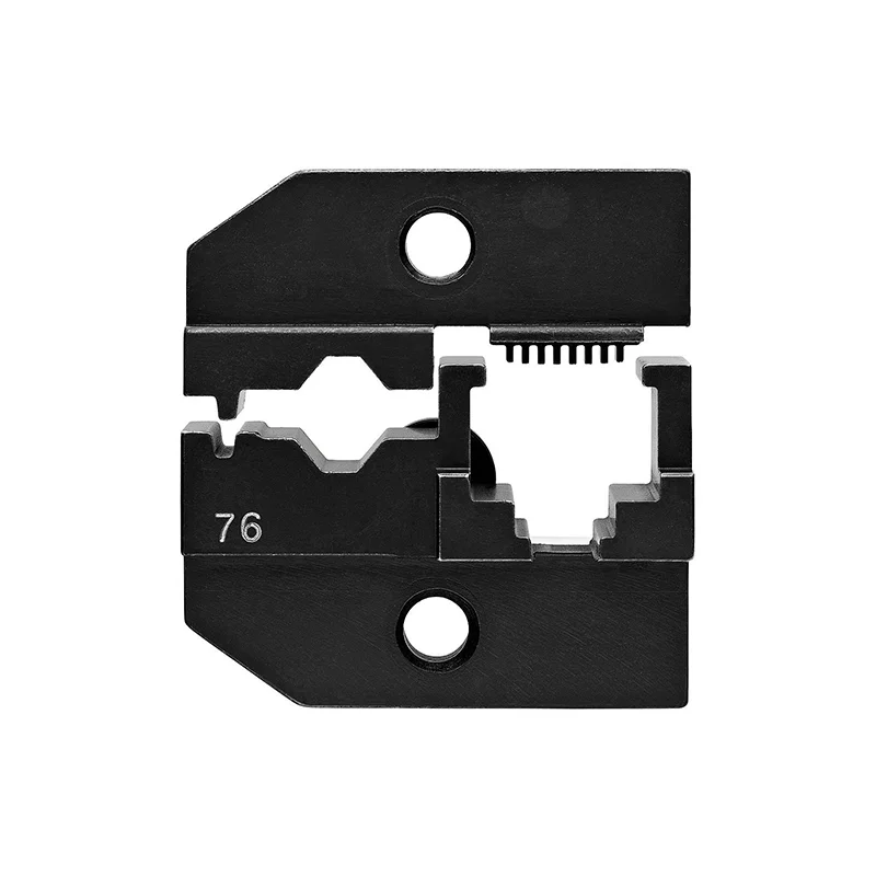 Pliers with cutting and gripping functions for convenience-KNIPEX 97 49 76 Crimping Dies for Shielded Stewart Plugs