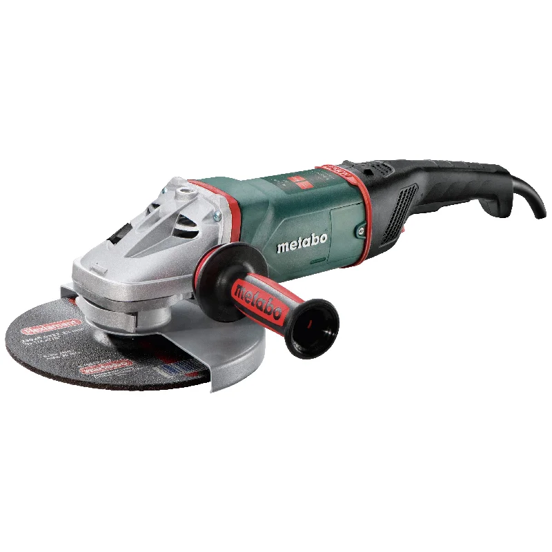 Professional angle grinders for stone and concrete cutting-Metabo W26-230 MVT 9" 15.0A Angle Grinder - 606474420