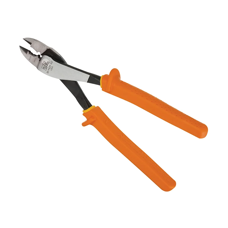 Heavy-duty multi-purpose pliers for home mechanics-Ideal 30-9429, Insulated Multi-Crimp Tool 9-3/4 in