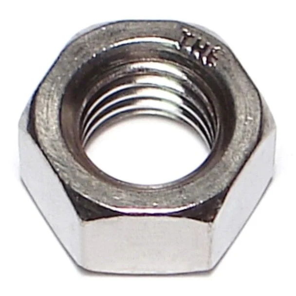 Custom nuts for unique applications-1/2"-13 18-8 Stainless Steel Coarse Thread Hex Nuts