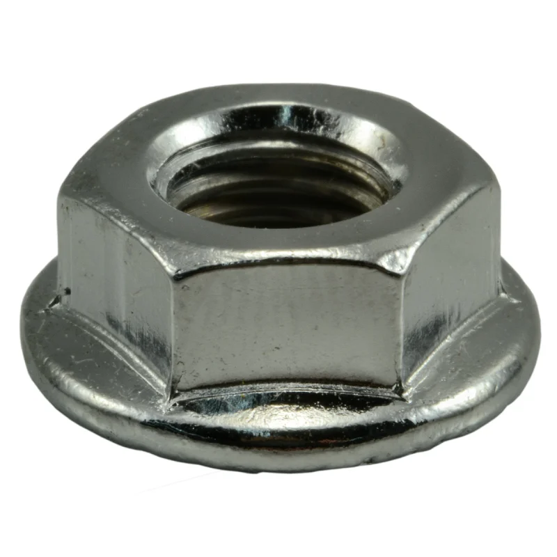 Wing nuts for quick fastening and loosening-5/16"-24 Chrome Plated Steel Fine Thread Flange Nuts