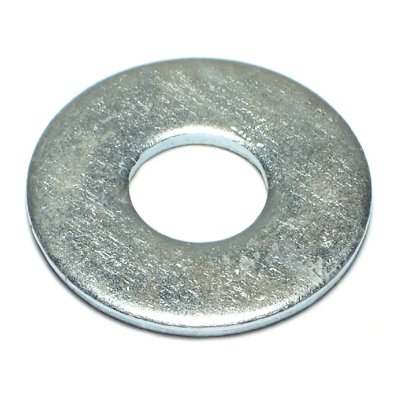 Anti-corrosion washers for marine environments-5/8" x 11/16" x 1-3/4" Zinc Plated Grade 2 Steel USS Flat Washers