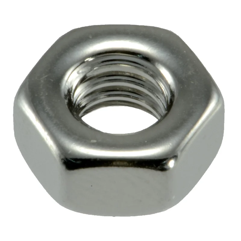 Nuts for securing electrical terminals-1/4"-20 Polished 18-8 Stainless Steel Grade 5 Coarse Thread Hex Nuts