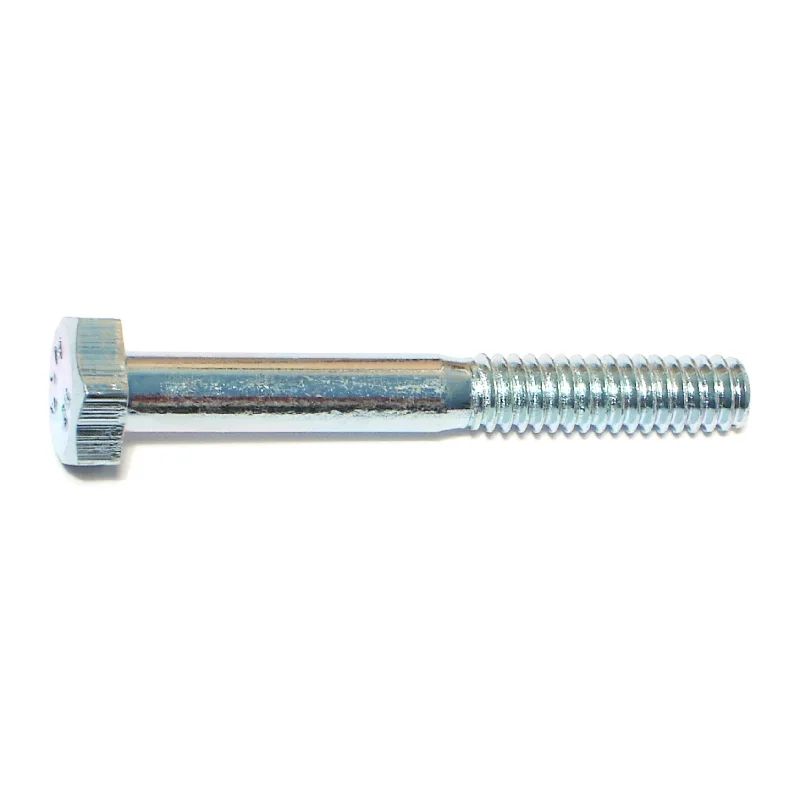 Bolts for securing fences and gates-1/4"-20 x 2" Zinc Plated Grade 2 / A307 Steel Coarse Thread Hex Bolts