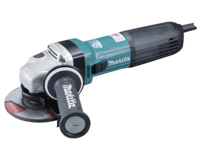 Angle grinders with spindle lock for easy disc changes-Makita GA5041CT01 AVT 125mm Angle Grinder 1400W 110V