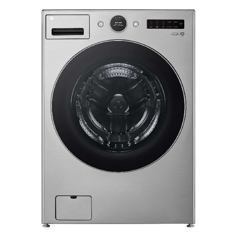 O-ring washers for waterproof sealing-LG Graphite Steel 5.2 cu. ft. Front Load Washer with AI DD™ and LCD Knob - WM5500HVA