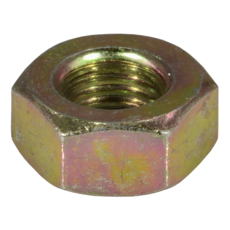 Hex nuts for mechanical equipment assembly-10mm-1.25 Zinc Plated Class 8 Steel Fine Thread Finished Hex Nuts