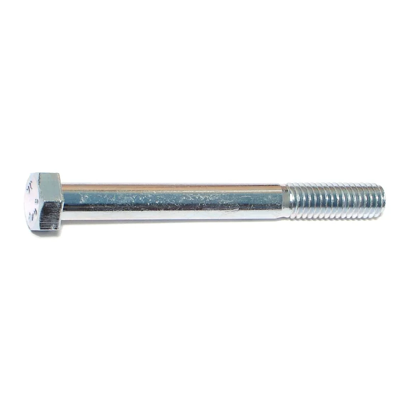 Hex head bolts for secure fastening-3/8"-16 x 3-1/2" Zinc Plated Grade 2 / A307 Steel Coarse Thread Hex Bolts