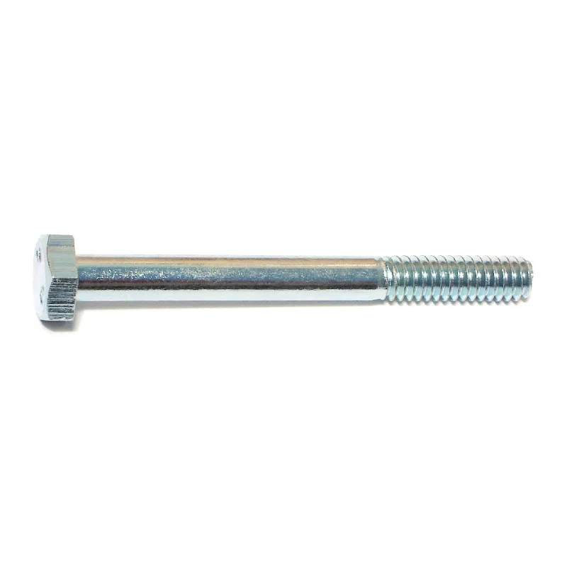 Bolts for securing industrial machinery-1/4"-20 x 2-1/2" Zinc Plated Grade 2 / A307 Steel Coarse Thread Hex Bolts