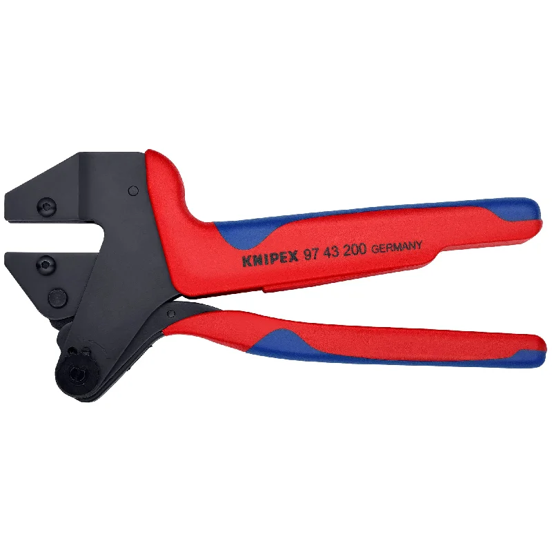 Pliers for hobbyists and DIY enthusiasts-Knipex 97 43 200 A 8" Crimp System Pliers