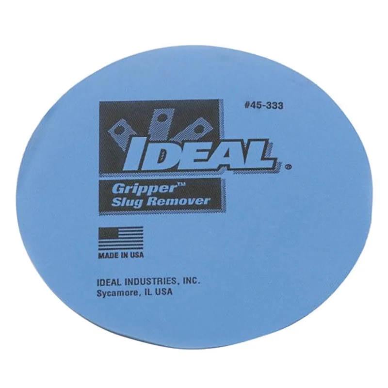 Corded angle grinders for continuous power supply-Wire cutters for electricians and contractors-Ideal 45-333 Gripper Slug Remover