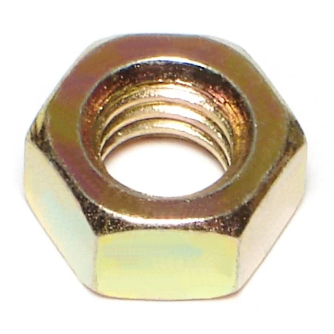 Aluminum nuts for lightweight applications-5/16"-18 Zinc Plated Grade 8 Steel Coarse Thread Hex Nuts