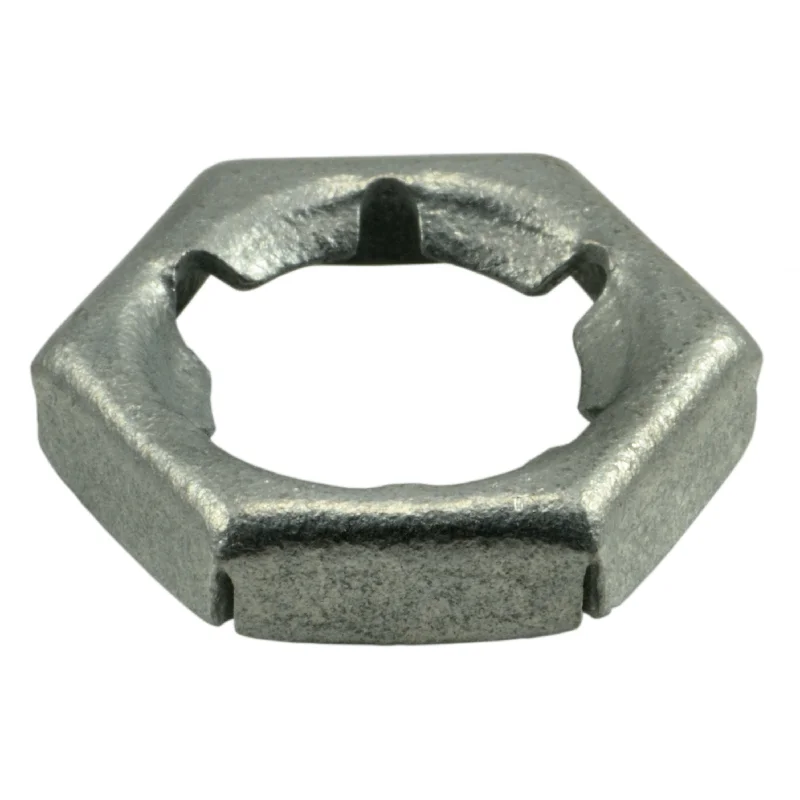 Stainless steel nuts for long-lasting durability-1/2"-13 Steel Coarse Thread Hex Speed Nuts