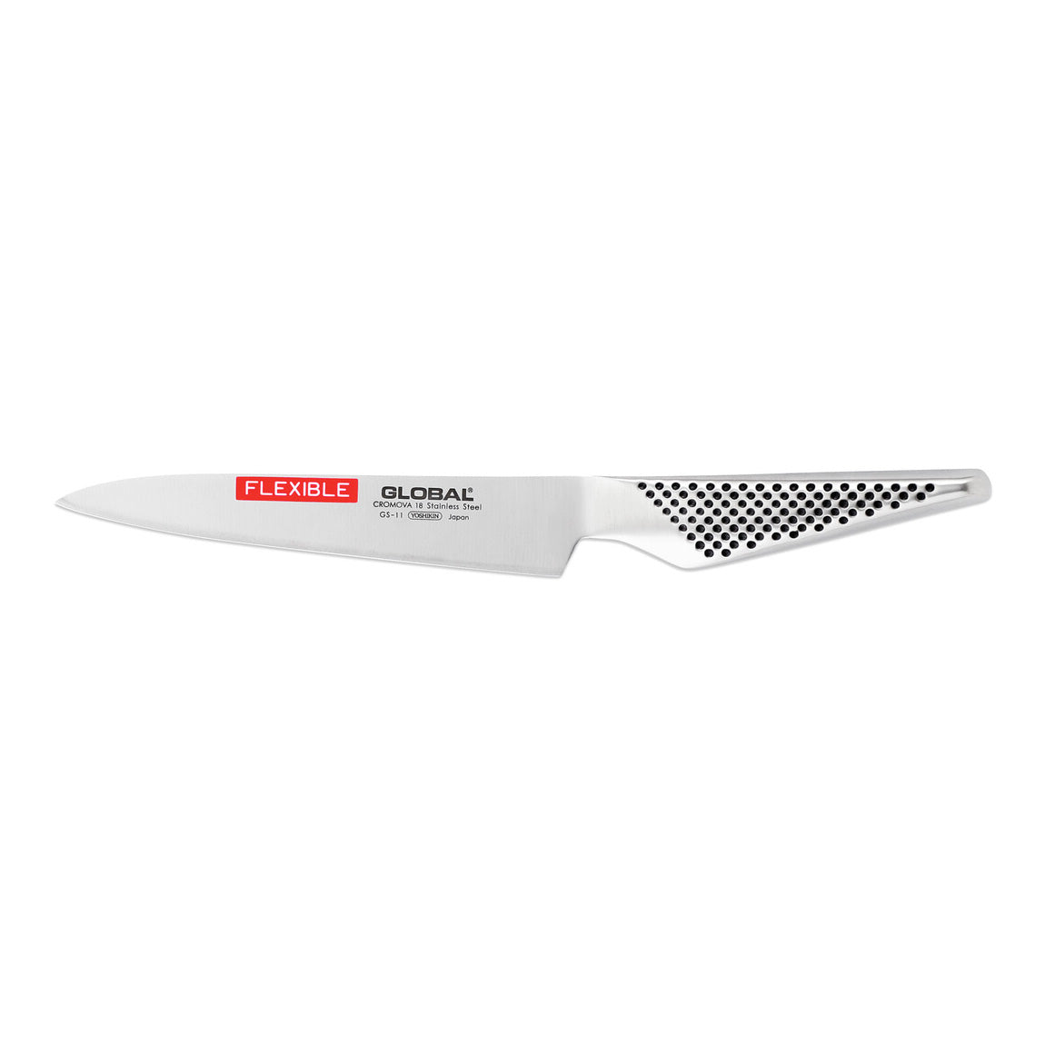 Compact and sharp utility knives for precise cutting tasks-Global GS-11 Flexible Utility Knife, 6"