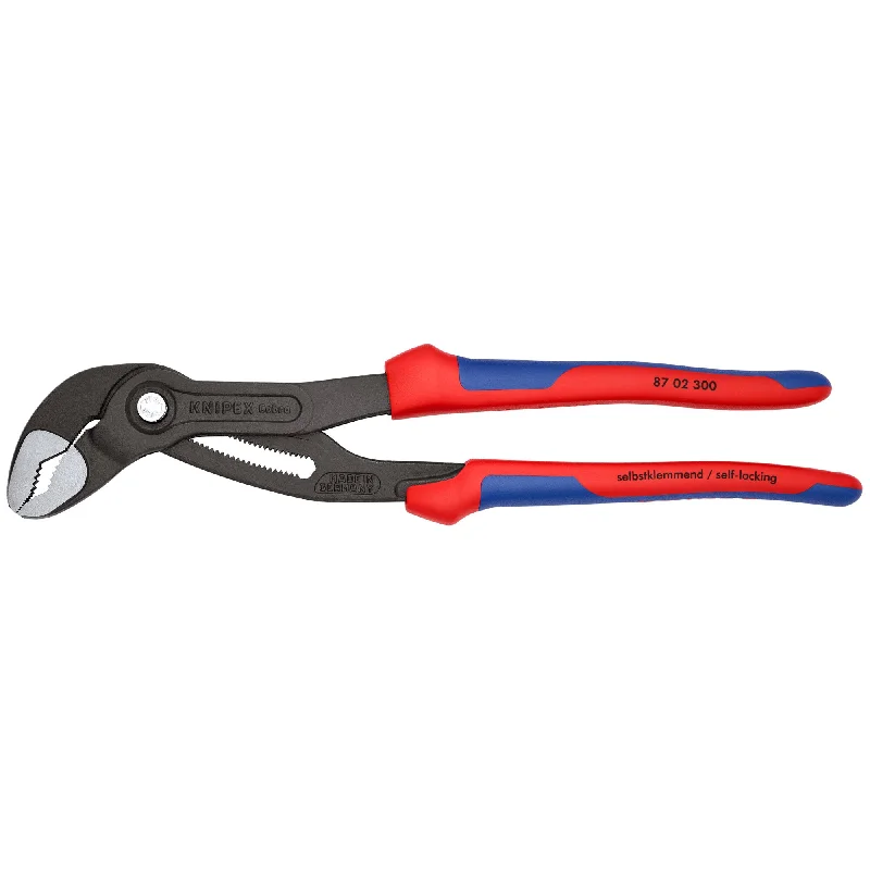 Needle nose pliers for delicate tasks-Knipex 87 02 300 12" Cobra® Water Pump Pliers