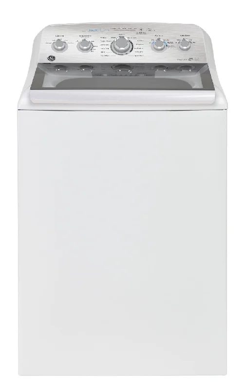 Washer sets for DIY projects-GE White Top-Load Washer with SaniFresh Cycle (5.0 Cu. Ft.) - GTW580BMRWS